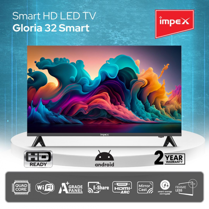 GLORIA 32" SMART LED TV | IX32HDS