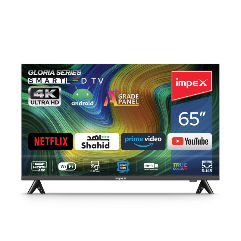 GLORIA 65" SMART 4K LED TV | IX65UHDS
