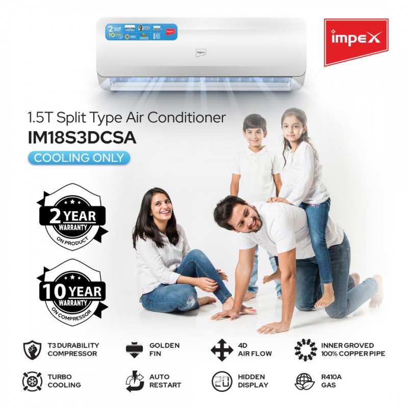 IMPEX SPLIT AC | IM18S3DCSA