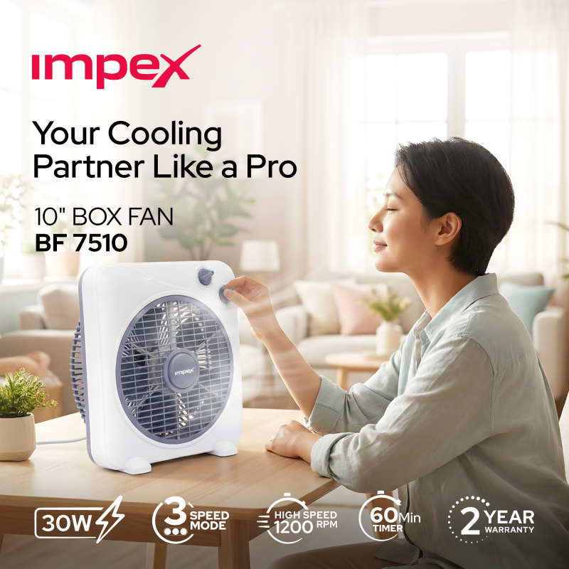 Electronic box fan | BF 7510