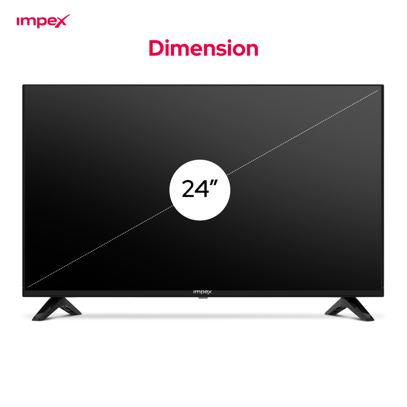 GLORIA 24" HD LED TV | IX24HD