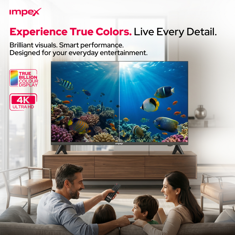Impex 50" FHD Smart LED TV | GLORIA 50  SMART