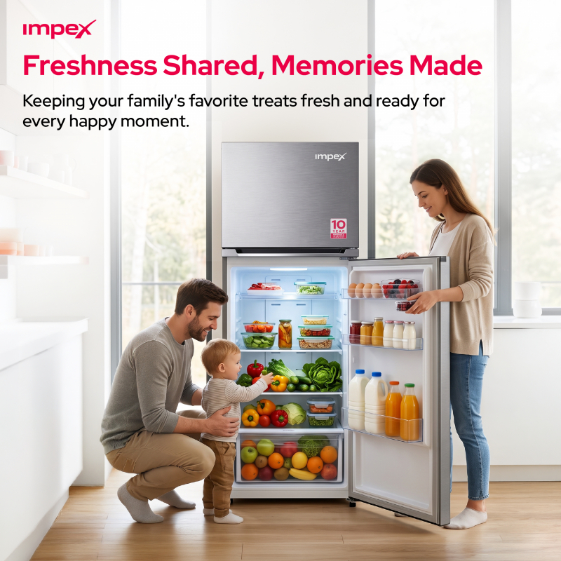 Impex 270L No Frost Inverter Refrigerator | IRF 250 S