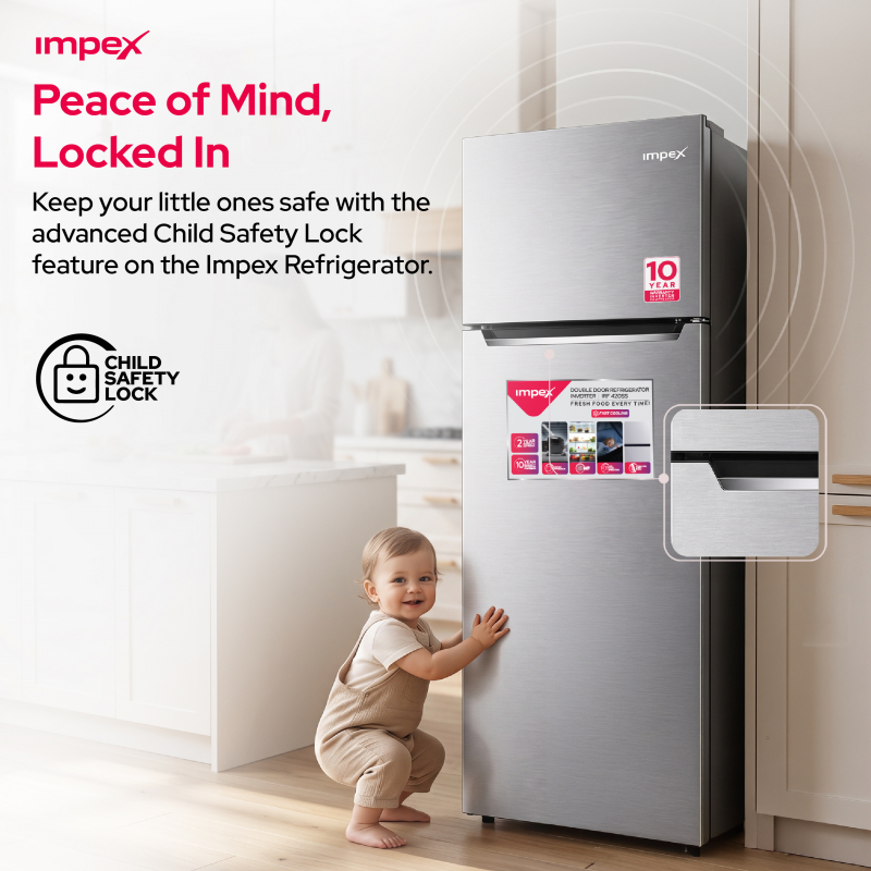 Impex 458L No Frost Inverter Refrigerator |  IRF 420 SS
