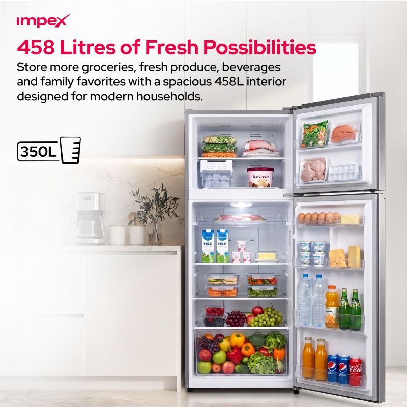 Impex 270L No Frost Inverter Refrigerator | IRF 250 S