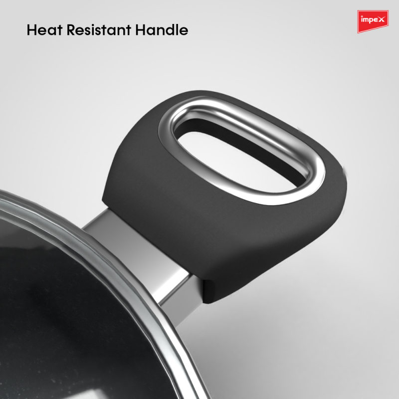 Impex Nonstick Granite Cookware 7Pcs | NCB 7104