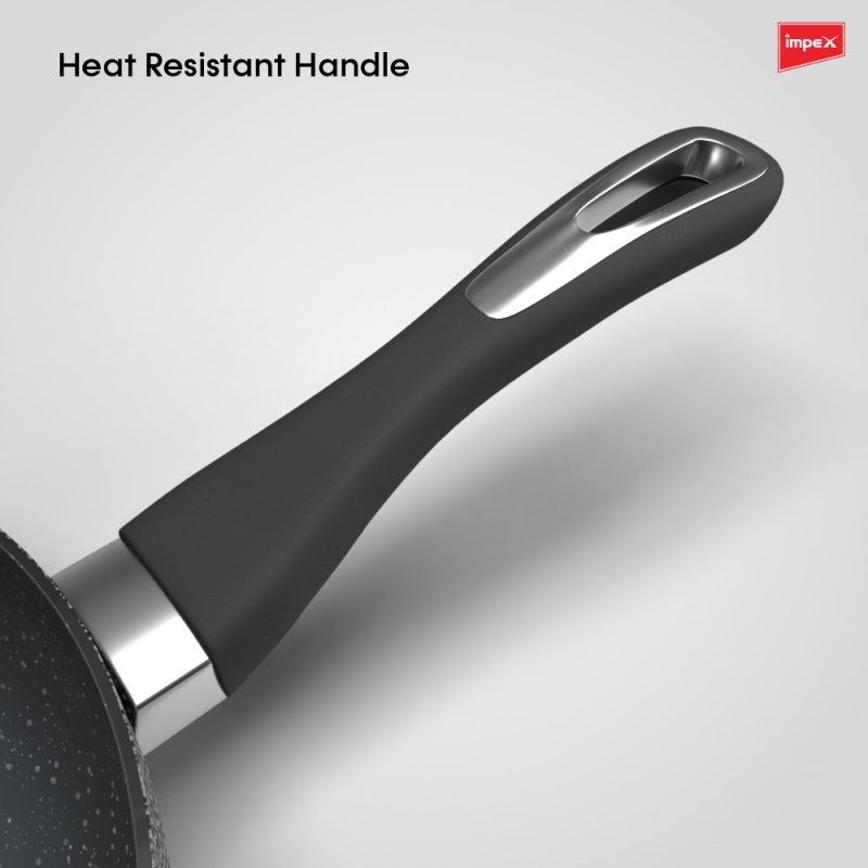 Impex Nonstick Granite Cookware 7Pcs | NCB 7104