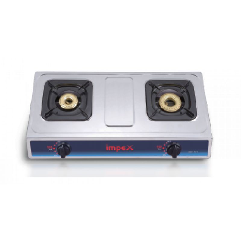 Impex LPG Gas Stove 2br IX | IGS 121 (FFD)