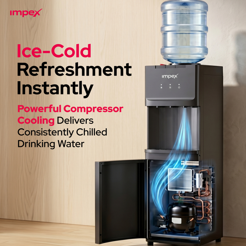 Impex 3 Tap Water Dispenser | WD3902C