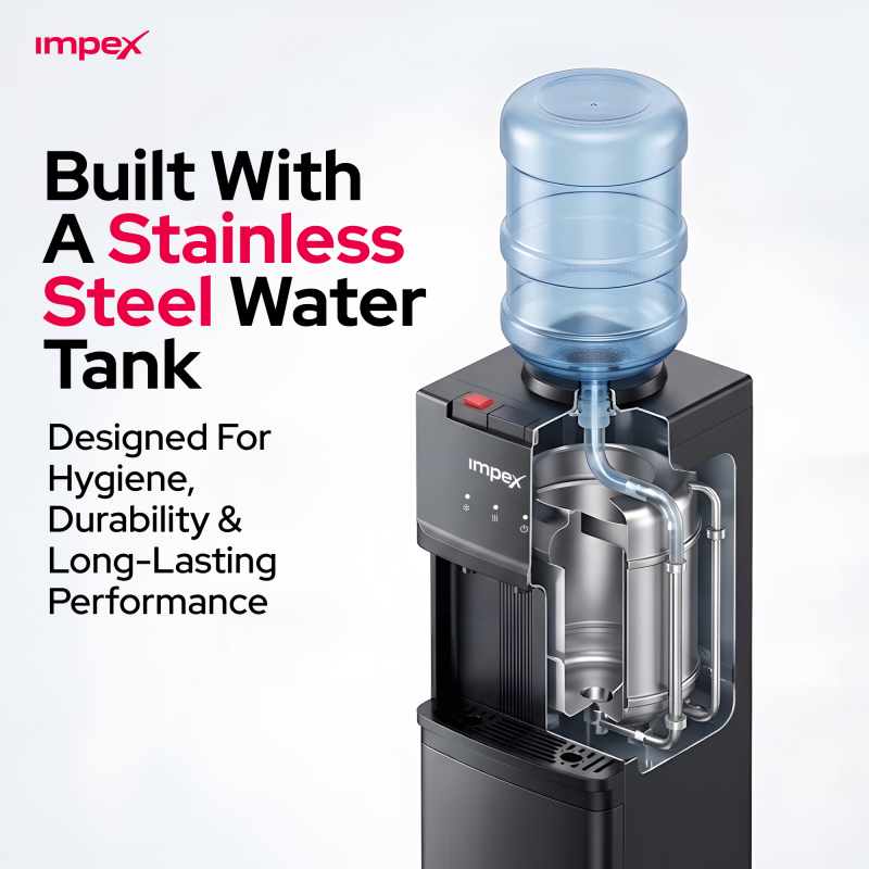 Impex 3 Tap Water Dispenser | WD3902C