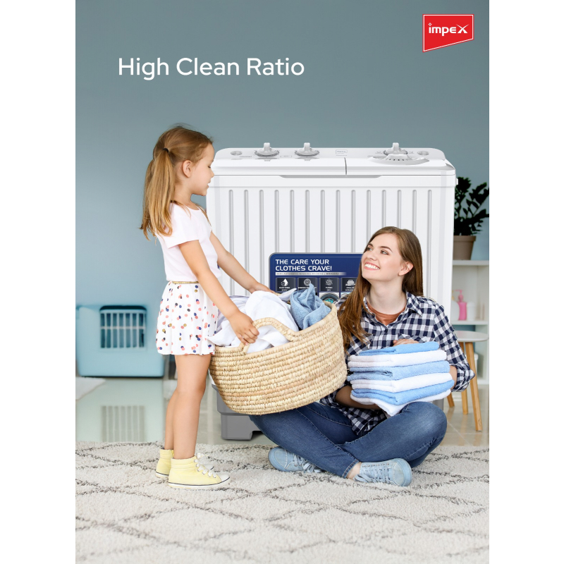 Impex Semi Automatic Washing Machine  | WM 4204J