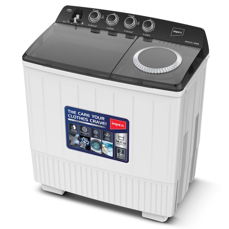 Impex 14Kg Semi Automatic Washing Machine | WM 4214