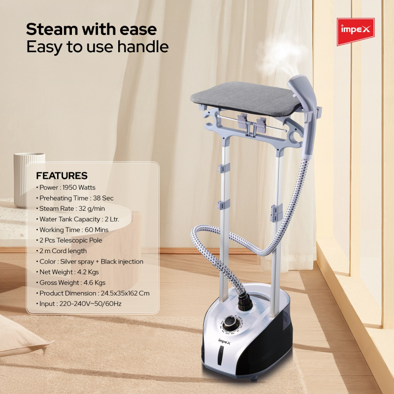 Impex Garment Steamer | GSM 6016