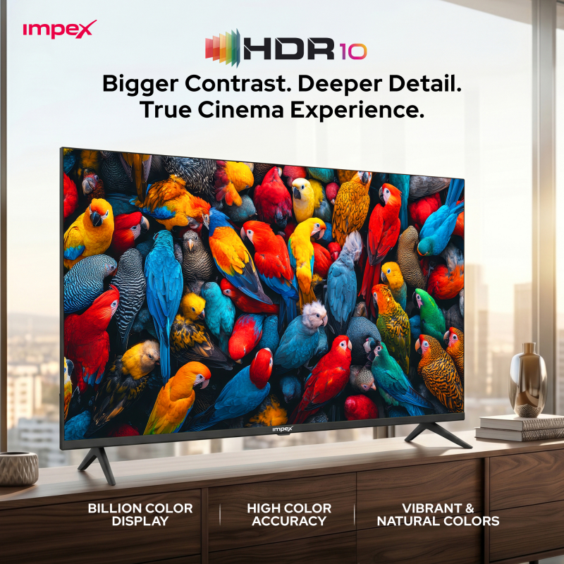 Impex Whale OS 43 SMART QLED TV | Wios43Q
