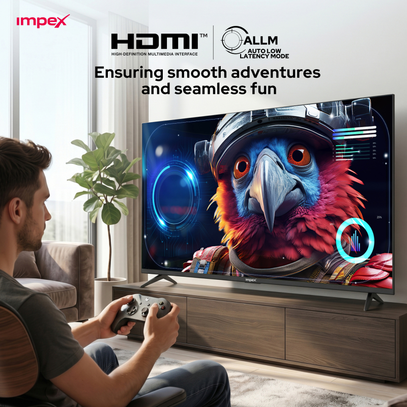 Impex Whale OS 43 SMART QLED TV | Wios43Q