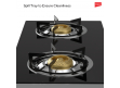 Impex 2 Br Glass Top Gas Stove | IGS 1214F