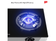 Impex 2 Br Glass Top Gas Stove | IGS 1214F