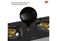 Impex 2 Br Glass Top Gas Stove | IGS 1214F