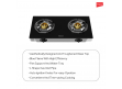 Impex 2 Br Glass Top Gas Stove | IGS 1214F