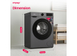 IMPEX 8 KG FRONT LOAD WASHING MACHINE | WM0800FS