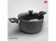 Impex Nonstick Granite Cookware 7Pcs | NCB 7104