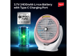Impex 6" Rechargeable Fan | Breeze D6